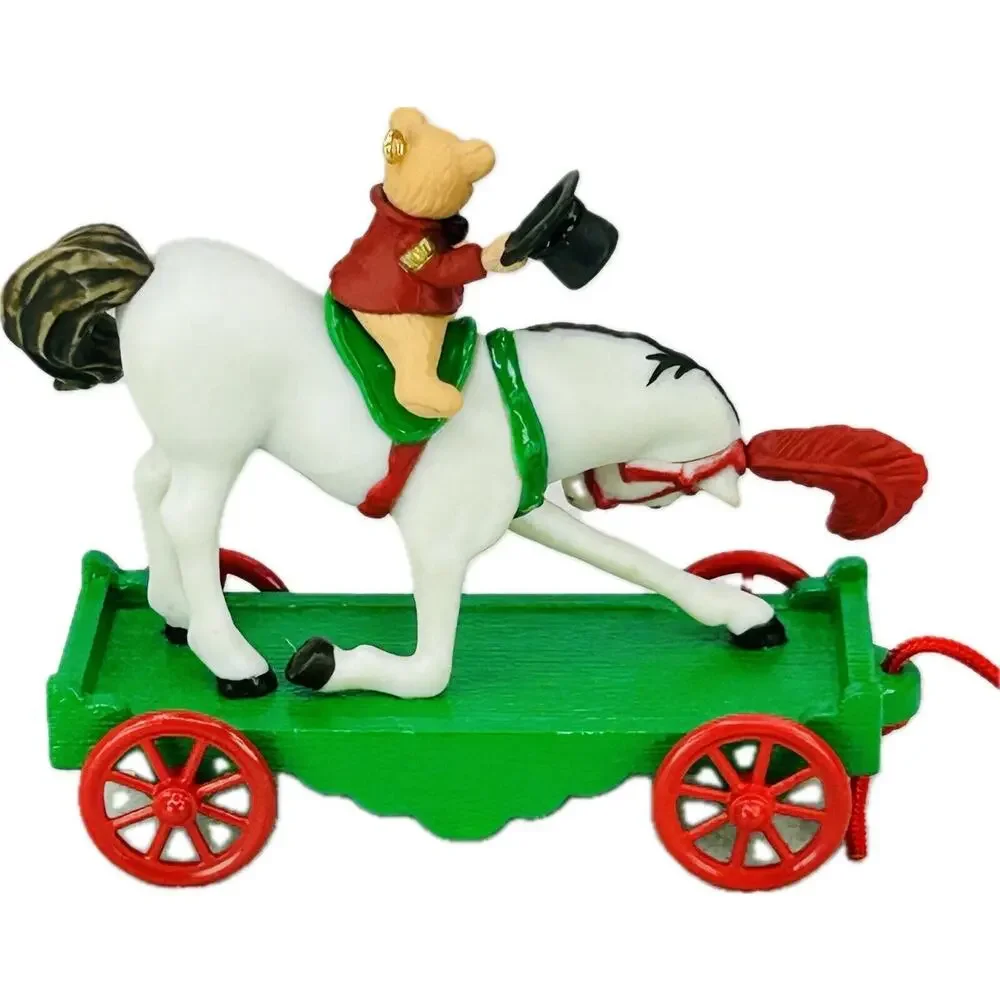 Hallmark A PONY FOR CHRISTMAS Keepsake Ornament #18 Bear on‎ Circus Pony 2015